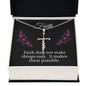 Faith Cross Necklace