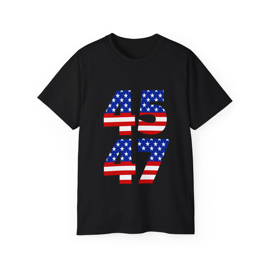 Unisex comfy T-shirt 45th/47th President