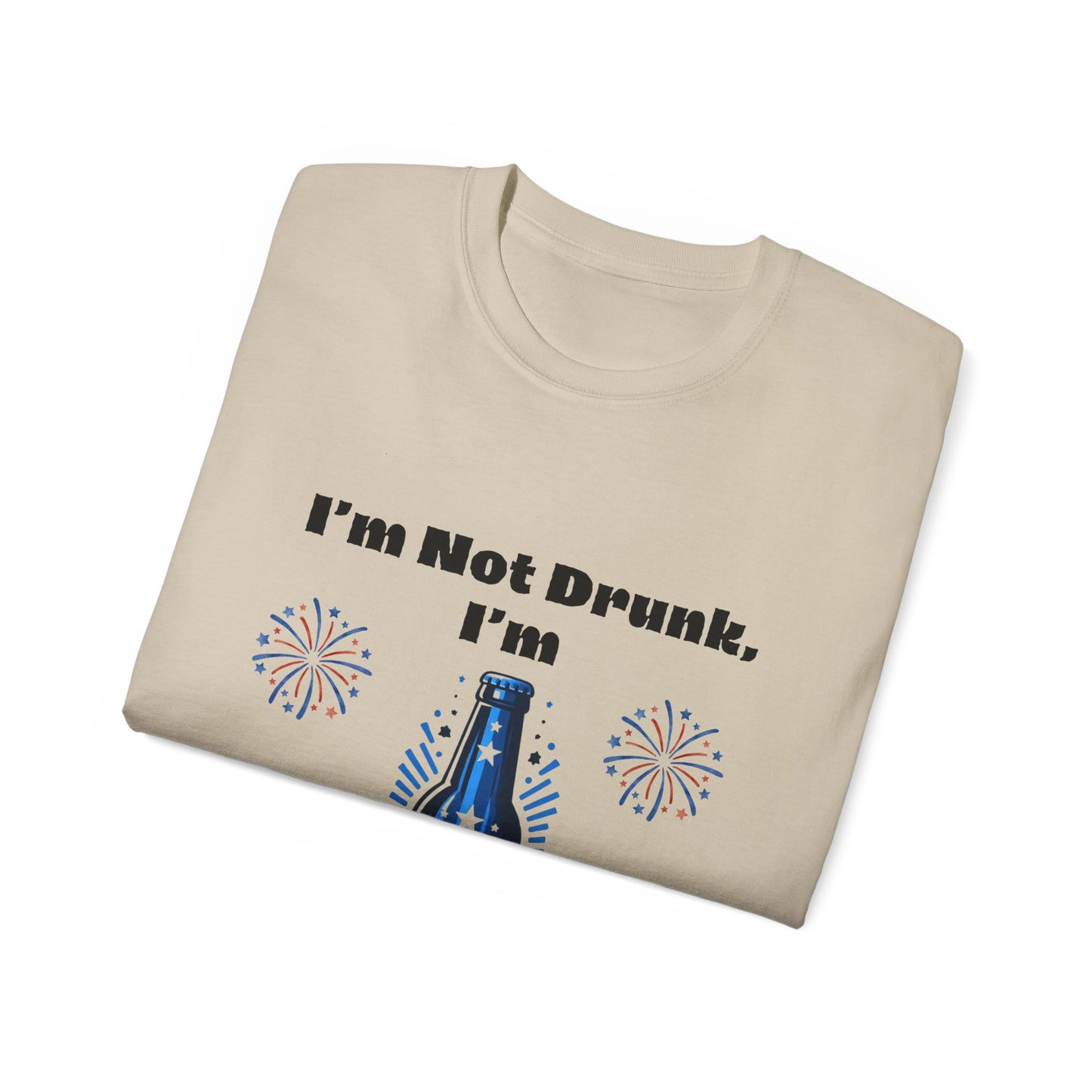 Unisex Ultra Cotton Tee - I'm Patriotic T-Shirt - Perfect for the 4th of July!