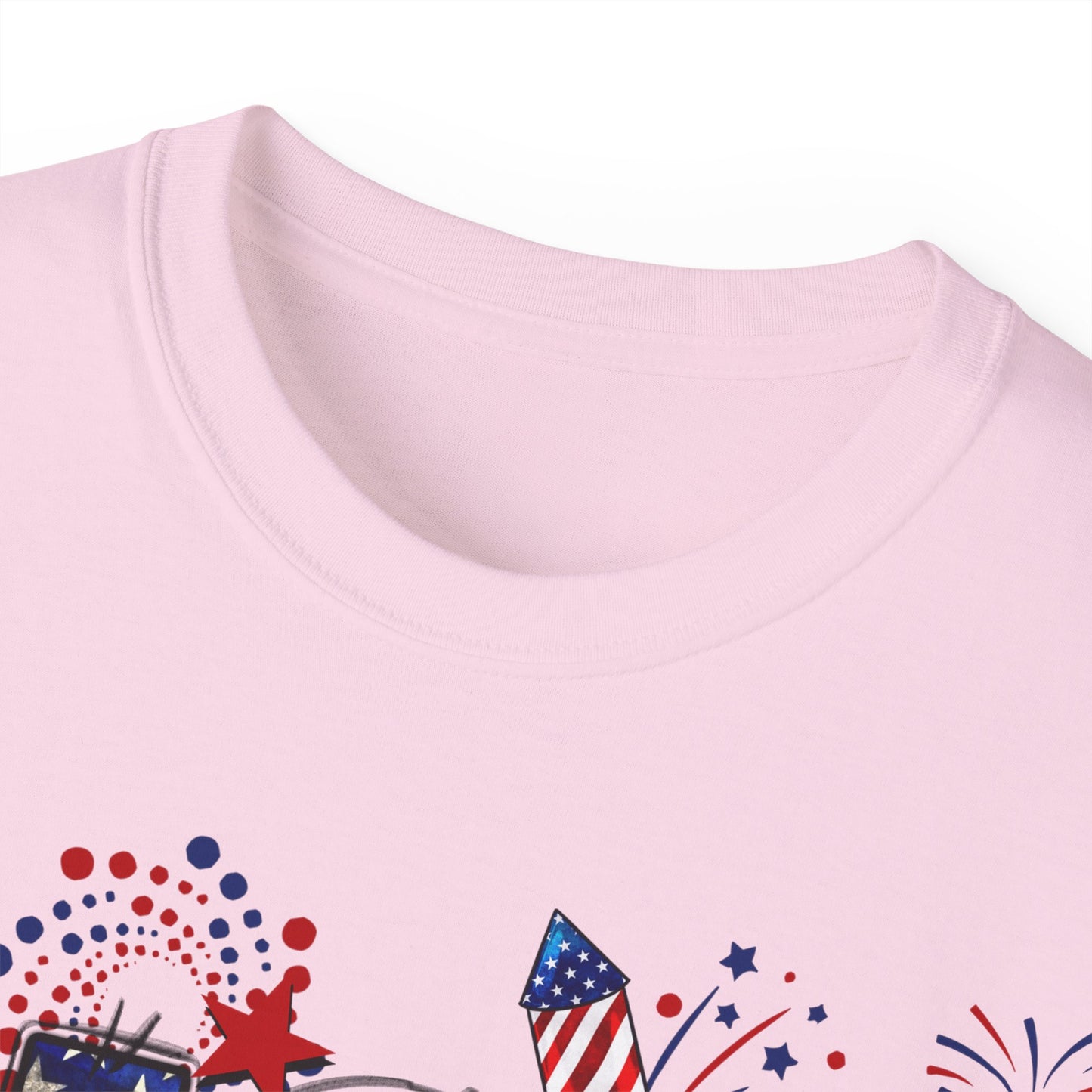 Unisex Ultra Cotton Tee - Celebrating the USA T-Shirt - Great for the 4th of July!