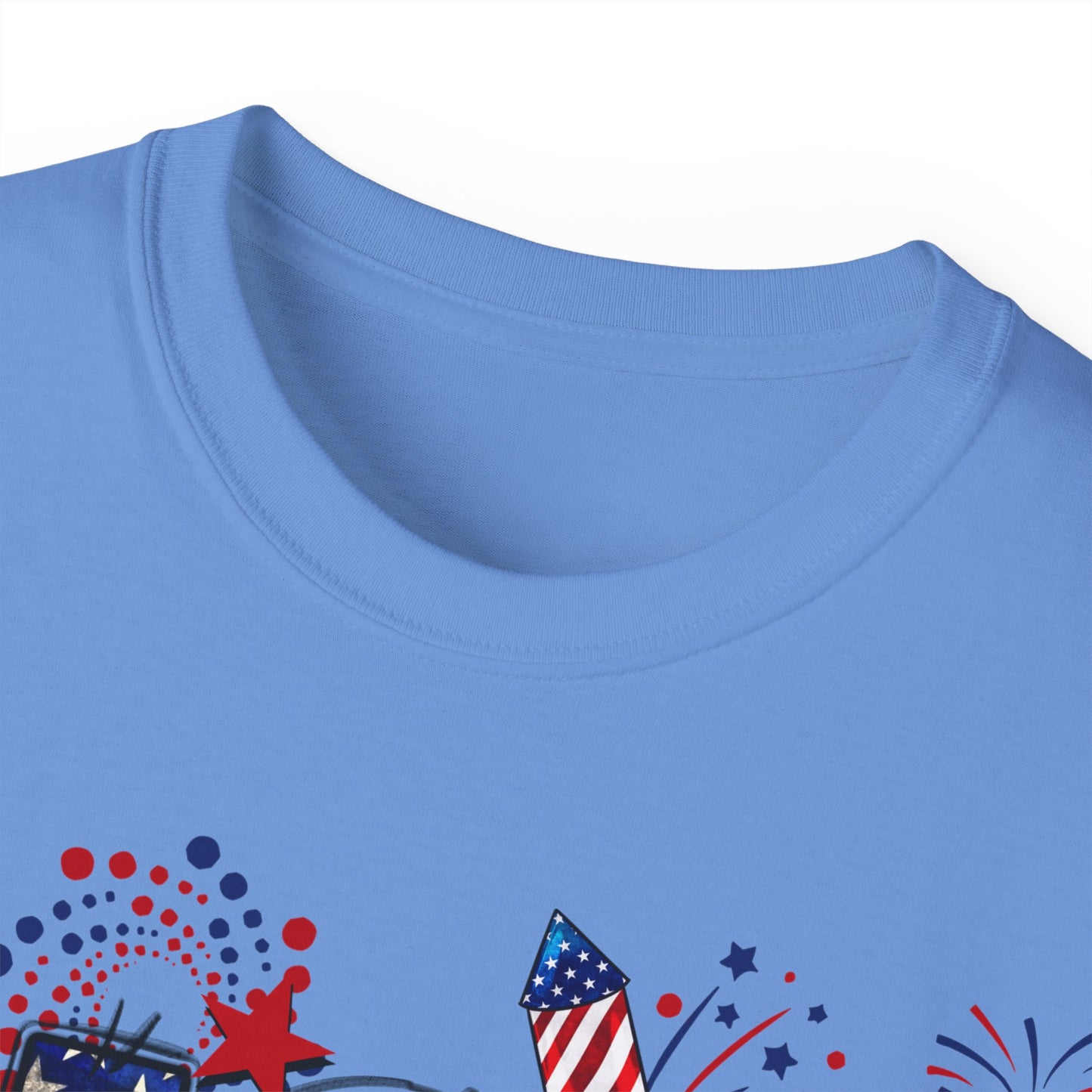 Unisex Ultra Cotton Tee - Celebrating the USA T-Shirt - Great for the 4th of July!