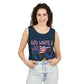 Unisex Garment-Dyed Tank Top - Red, White & Boom T-Shirt - Wear it on the 4th of July!