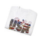 Unisex Ultra Cotton Tee - Celebrating the USA T-Shirt - Great for the 4th of July!