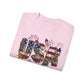 Unisex Ultra Cotton Tee - Celebrating the USA T-Shirt - Great for the 4th of July!