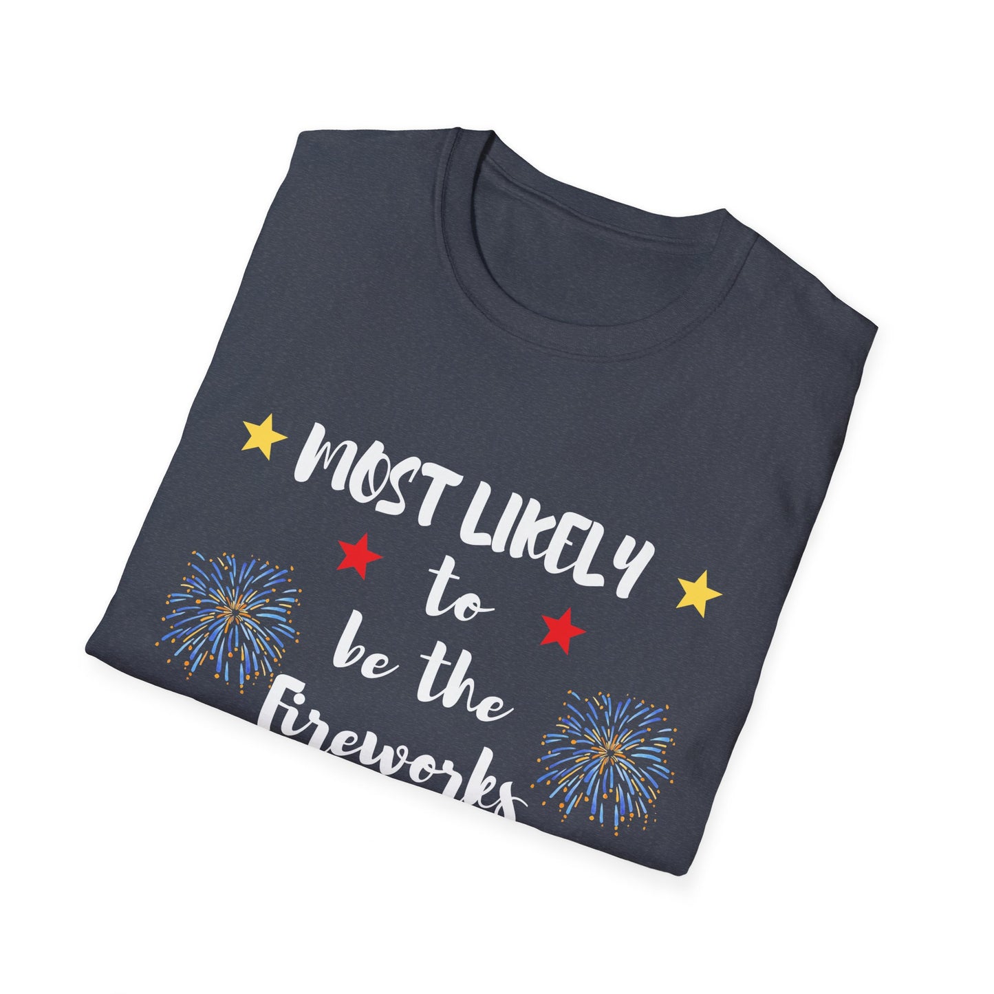 Unisex Softstyle T-Shirt 4th of July Fireworks Director Tee