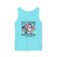 Unisex Garment-Dyed Tank Top - Stay Strapped T-Shirt - Great for the 4th of July!