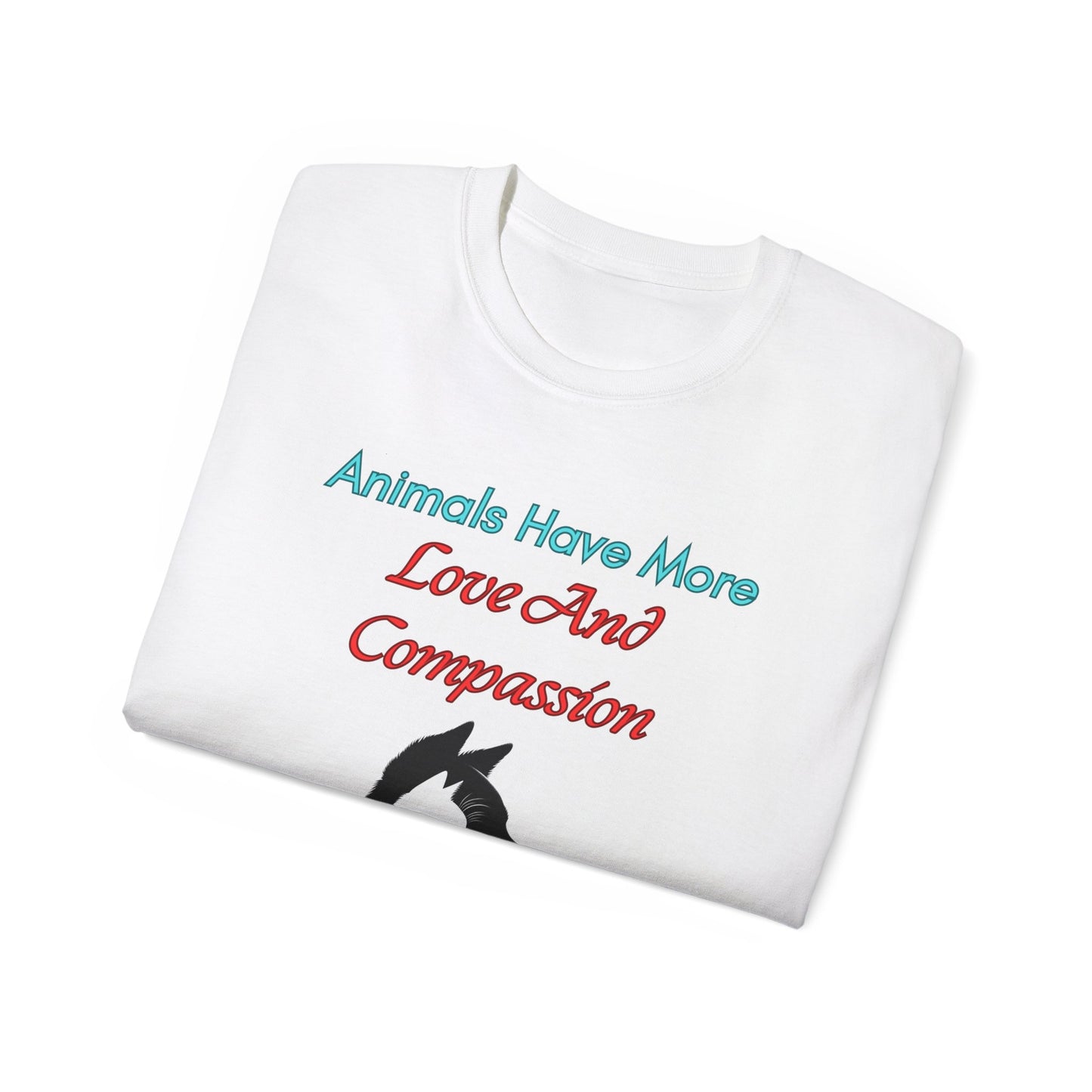 Unisex Ultra Cotton Tee - Animal Compassion Tee