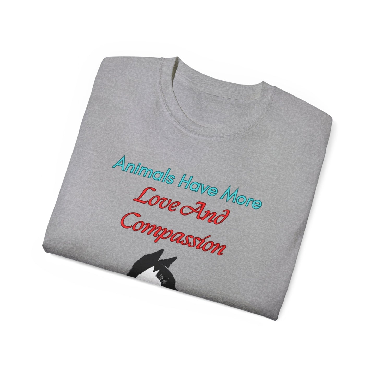 Unisex Ultra Cotton Tee - Animal Compassion Tee