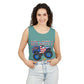 Unisex Garment-Dyed Tank Top - Red, White & Boom T-Shirt - Wear it on the 4th of July!