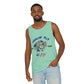 Unisex Garment-Dyed Tank Top - Feeling Fly 4th of July