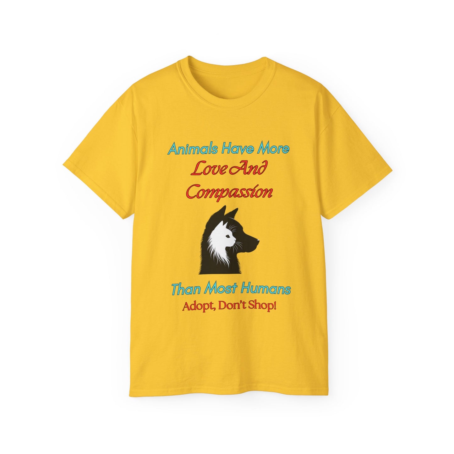 Unisex Ultra Cotton Tee - Animal Compassion Tee