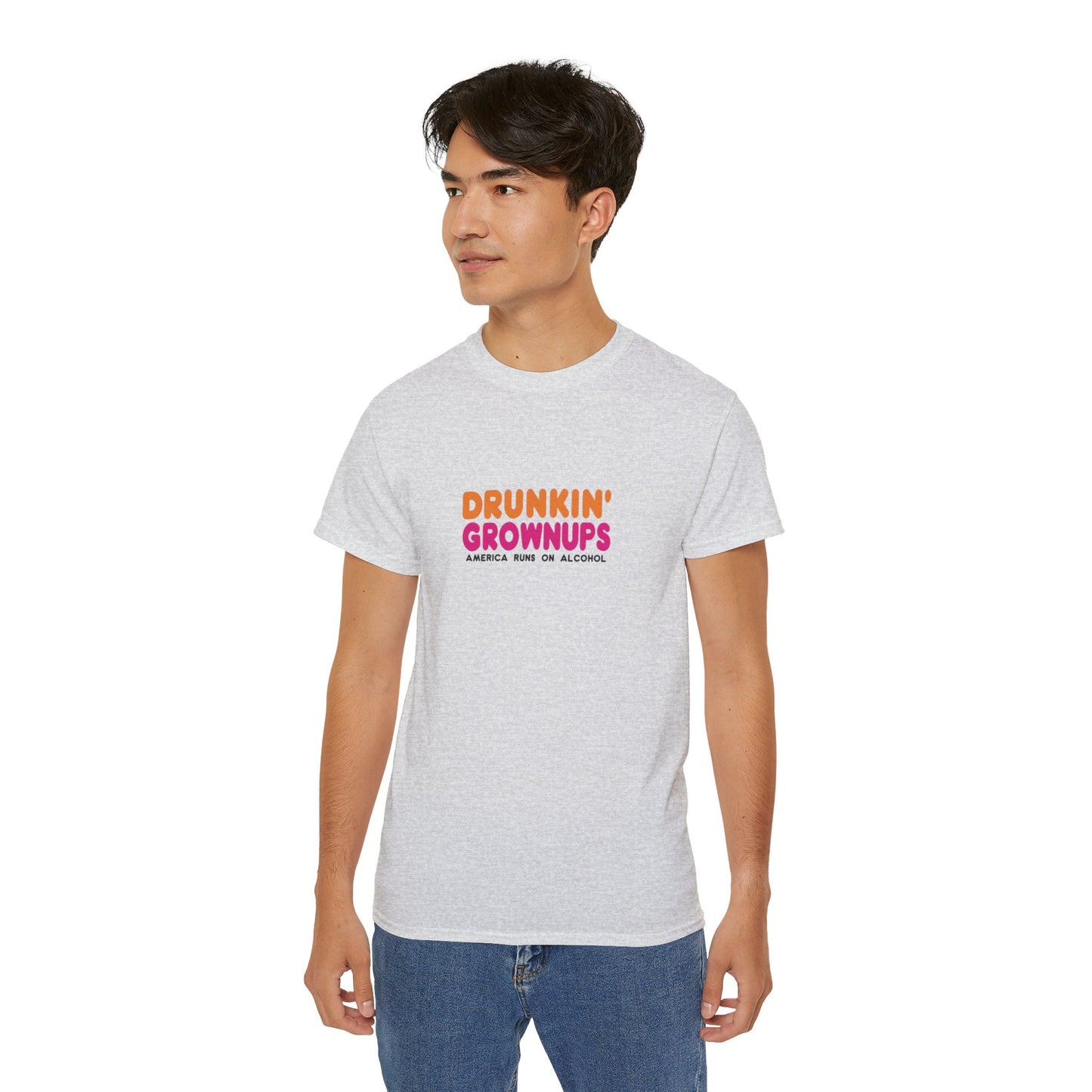 Unisex Ultra Cotton Tee - Drunkin Grownups T-Shirt