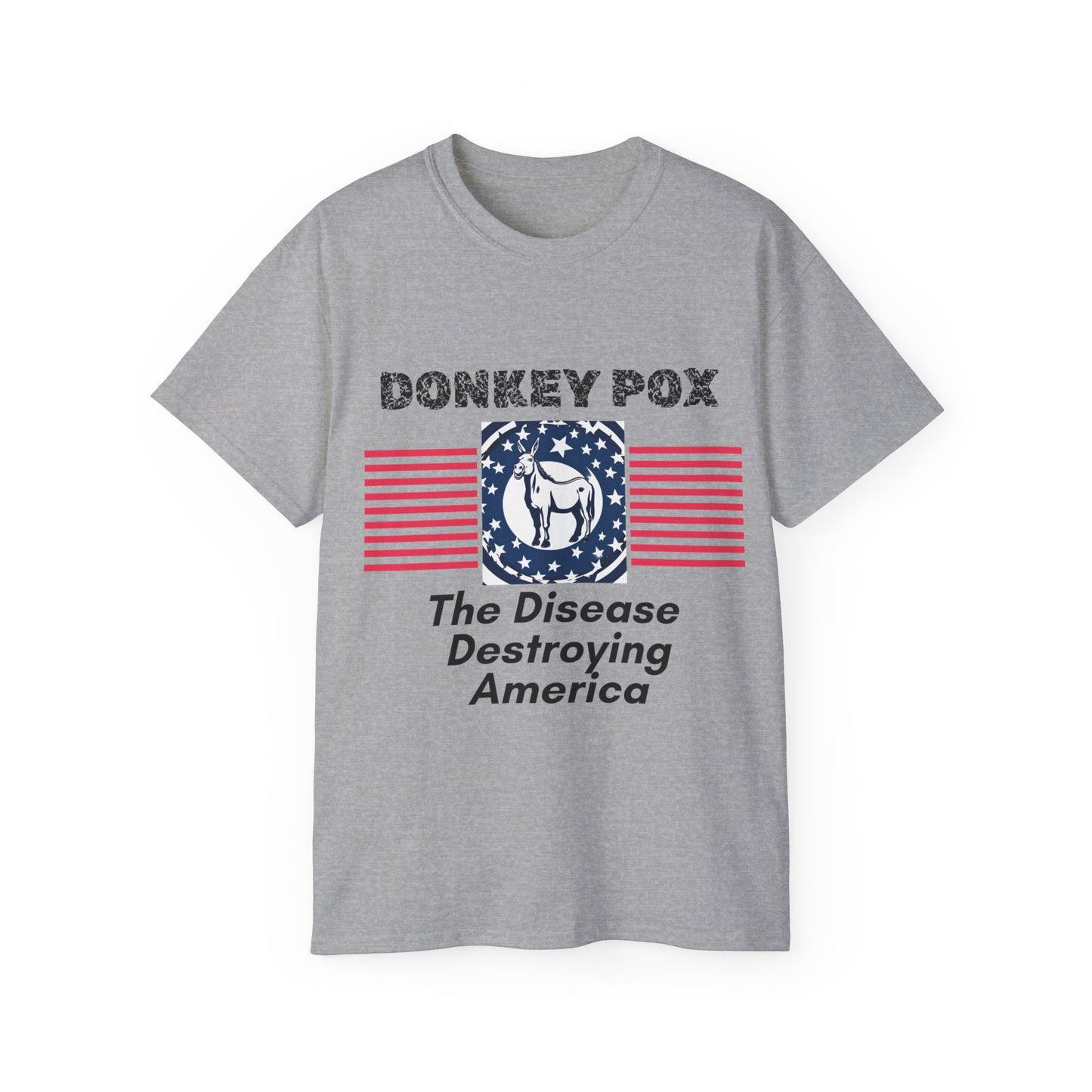 Unisex Ultra Cotton Tee - Donkey Pox