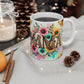 Beautiful 11 oz. ceramic mug perfect for Mama!