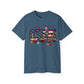 Unisex Ultra Cotton Tee - Celebrating the USA T-Shirt - Great for the 4th of July!