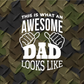 20 oz. Awesome Dad Tumbler - Great for Father's Day!