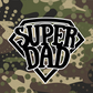 20 oz. Tumbler - Camo Super Dad!  Great for Father's Day!