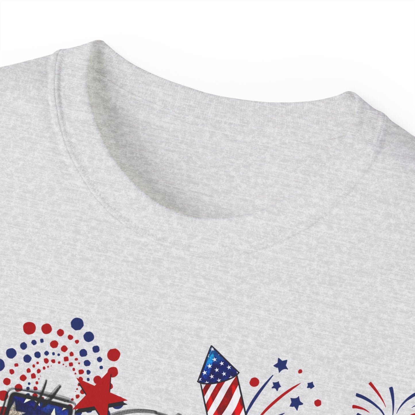 Unisex Ultra Cotton Tee - Celebrating the USA T-Shirt - Great for the 4th of July!