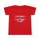 Toddler T-shirt - Red, White & Cute!  Perfect for the 4th of July!