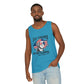 Unisex Garment-Dyed Tank Top - Stay Strapped T-Shirt - Great for the 4th of July!