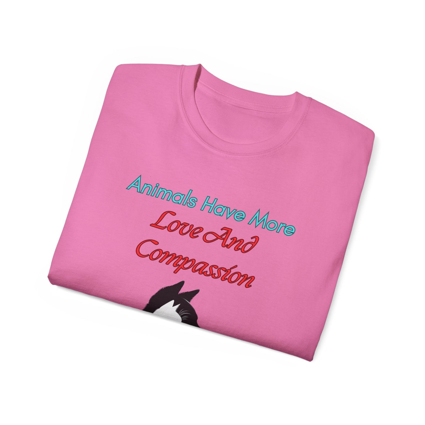 Unisex Ultra Cotton Tee - Animal Compassion Tee