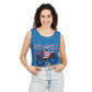 Unisex Garment-Dyed Tank Top - Red, White & Boom T-Shirt - Wear it on the 4th of July!