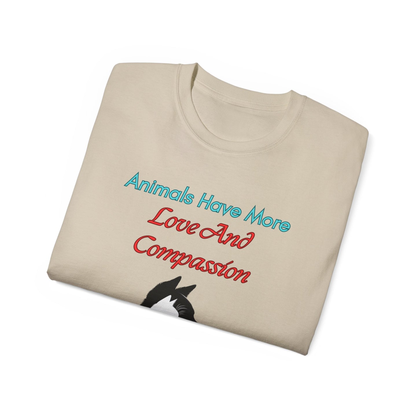 Unisex Ultra Cotton Tee - Animal Compassion Tee