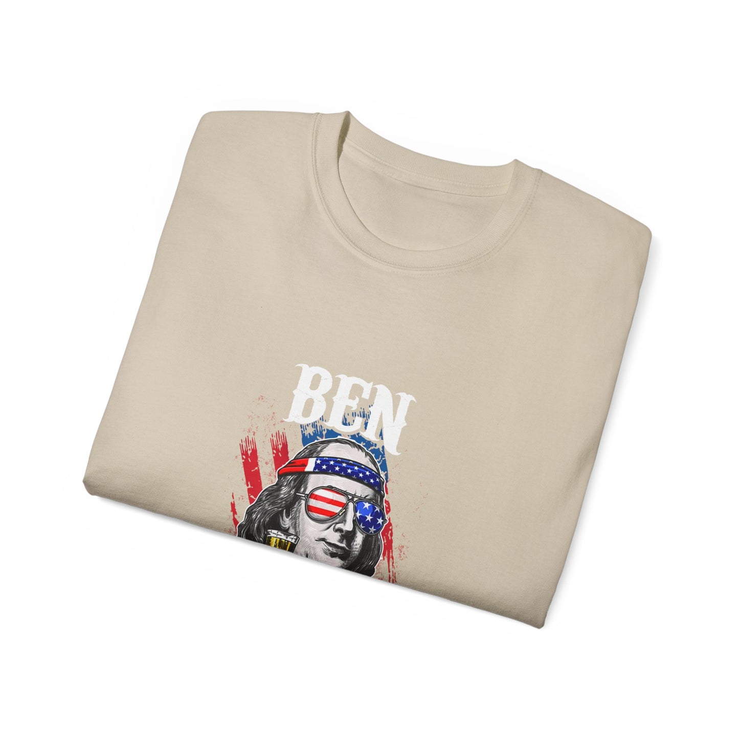 Unisex Ultra Cotton Tee - Ben Drankin' T-Shirt - Perfect for the 4th of July!