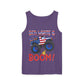 Unisex Garment-Dyed Tank Top - Red, White & Boom T-Shirt - Wear it on the 4th of July!