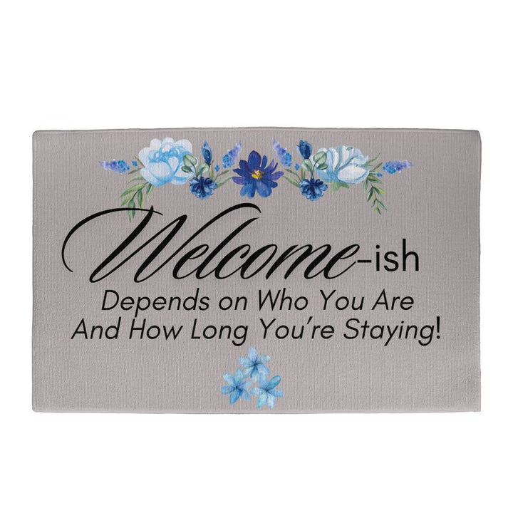 Welcome Door Mat That Makes Your Guests Wonder Whether to Ring the Bell or Not!