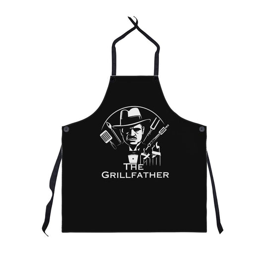 Touch My Grill, Sleep With the Fishes!  Perfect Grilling Apron for Dad for Father's Day, Birthday or Just to Say I Love You!