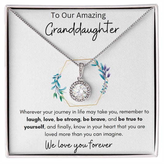 To Our Granddaughter - Eternal Hope Necklace - She'll love it!