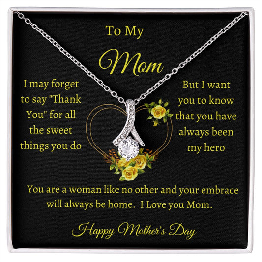 Alluring Beauty Necklace.  A perfect choice to say Happy Mother's Day